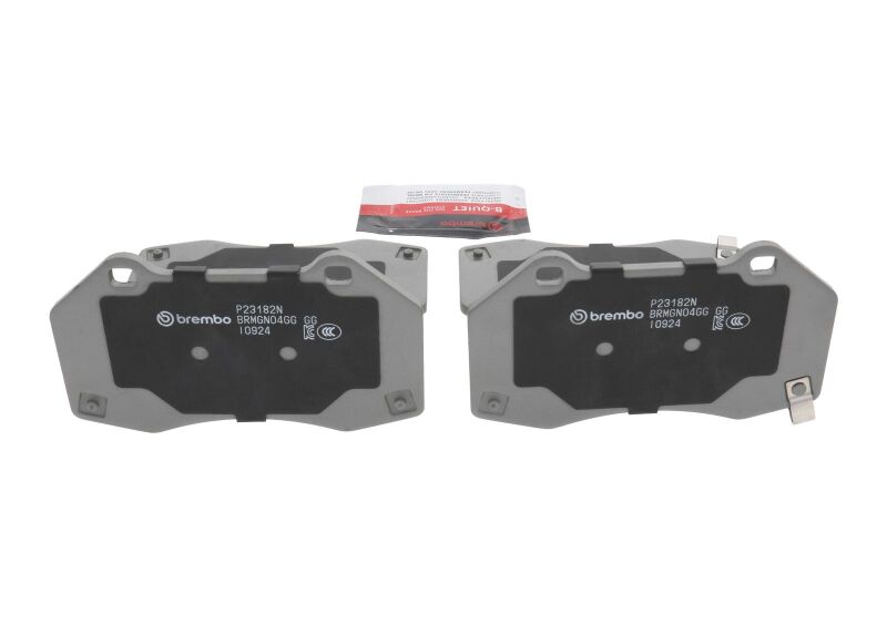 Brembo OE P23182N - BREP23182N - Brembo 08-10 Mazda MX-5 Miata/ Chevrolet HHR/ Chevrolet Cobalt Front NAO Brake Pad - Shipped in Europe - Tuningsupply.com