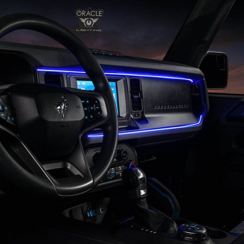 ORACLE Lighting 4237-332 - ORL4237-332 - Oracle 21-25 Ford Bronco ColorSHIFT LED Interior Dash Board Kit - Shipped in Europe - Tuningsupply.com