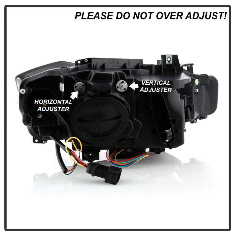 SPYDER 5086754 - SPY5086754 - Spyder 12-14 BMW F30 3 Series 4DR Projector Headlights - Black PRO-YD-BMWF3012-AFSHID-BK - Shipped in Europe - Tuningsupply.com