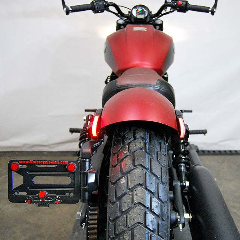 New Rage Cycles SCOUT-RTS-US - NEWSCOUT-RTS-US - New Rage Cycles 18+ Indian Scout Bobber Rear Turn Signals - Shipped in Europe - Tuningsupply.com