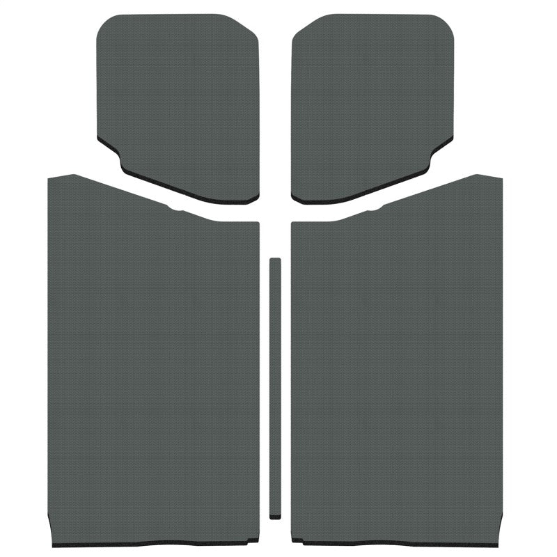 DEI 50189 - DEI50189 - DEI 18-23 Jeep Wrangler JL 2-Door Boom Mat Headliner - 5 Piece - Gray - Shipped in Europe - Tuningsupply.com