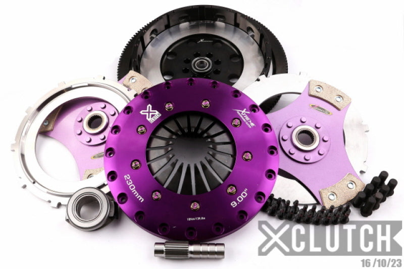 XCLUTCH XKHN23537-2E - XCLXKHN23537-2E - XClutch 17-21 Honda Civic Type R 2.0L 9in Twin Solid Ceramic Clutch Kit - Shipped in Europe - Tuningsupply.com