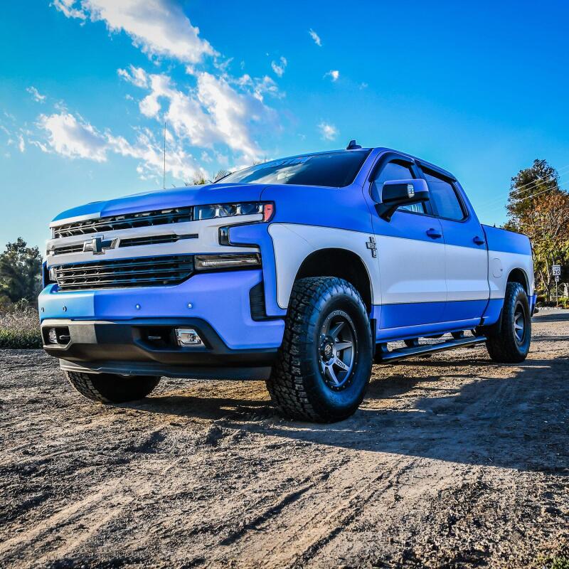 Westin 21-54135 - WES21-54135 - Westin 2019 Chevrolet Silverado/Sierra 1500 Crew Cab Non LD PRO TRAXX 5 Oval Nerf Step Bars - Black - Shipped in Europe - Tuningsupply.com