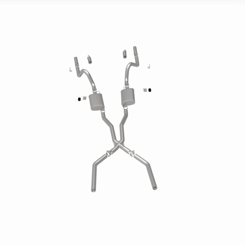Magnaflow 15816 - MAG15816 - MagnaFlow SYS C/B 67-70 Mustang 2.50inch w/Tru-X - Shipped in Europe - Tuningsupply.com