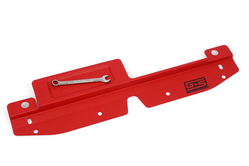 GrimmSpeed 096009 - GRM096009 - GrimmSpeed 08+ Subaru Impreza/WRX/STI Radiator Shroud w/Tool Tray - Red - Shipped in Europe - Tuningsupply.com