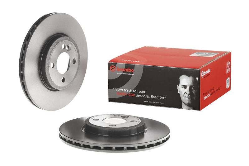 Brembo OE 09.D273.10 - BRE09.D273.10 - Brembo 14-18 Mercedes-Benz CLS63 AMG S/12-15 E63 AMG/14-16 E63 AMG S Front Dual Cast Rotor - Shipped in Europe - Tuningsupply.com