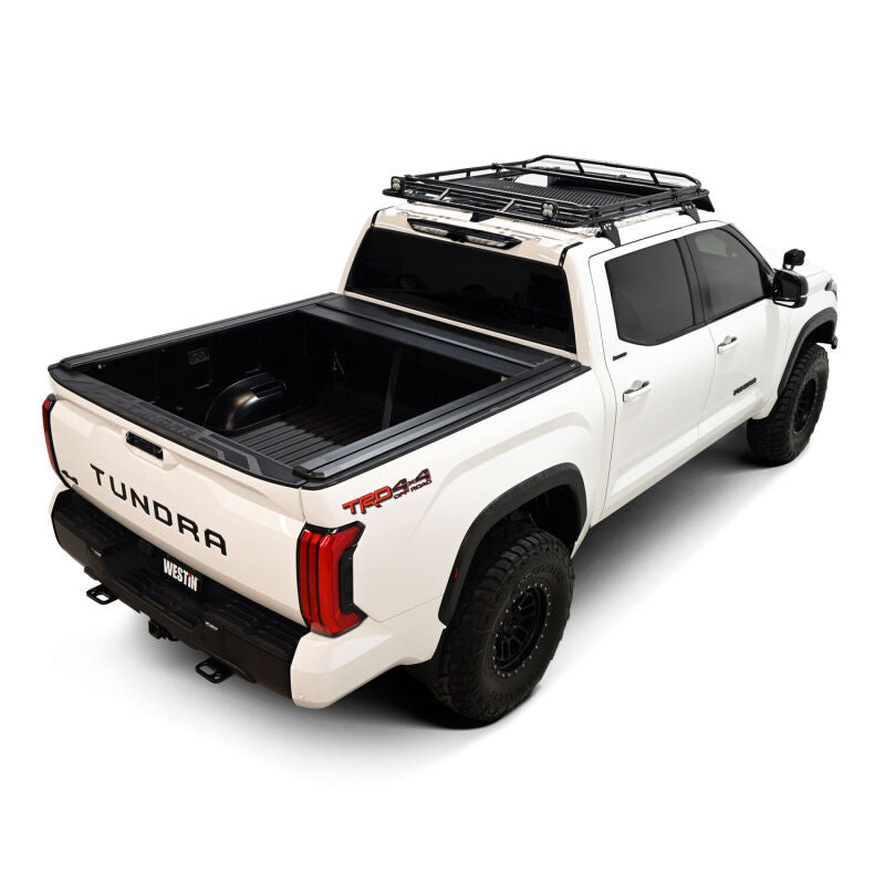 Westin 19-60285 - WES19-60285 - Westin Manual Retractable Tonneau Cover 22-26 Toyota Tundra 5.5ft Bed Black - Shipped in Europe - Tuningsupply.com