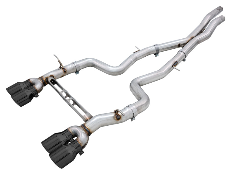 AWE Tuning 3020-43087 - AWE3020-43087 - AWE Tuning BMW F8X M3/M4 Track Edition Catback Exhaust - Diamond Black Tips - Shipped in Europe - Tuningsupply.com