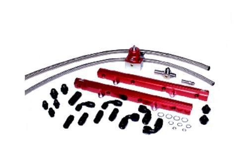 Aeromotive - AER14103 - Aeromotive 96-04 Ford 4.6 SOHC Billet Fuel Rails 5/8in I.D. - Shipped in Europe - Tuningsupply.com