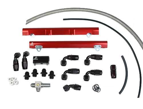 Aeromotive 14104 - AER14104 - Aeromotive 96-98.5 Ford DOHC 4.6L Billet Fuel Rails (Cobra) - Shipped in Europe - Tuningsupply.com