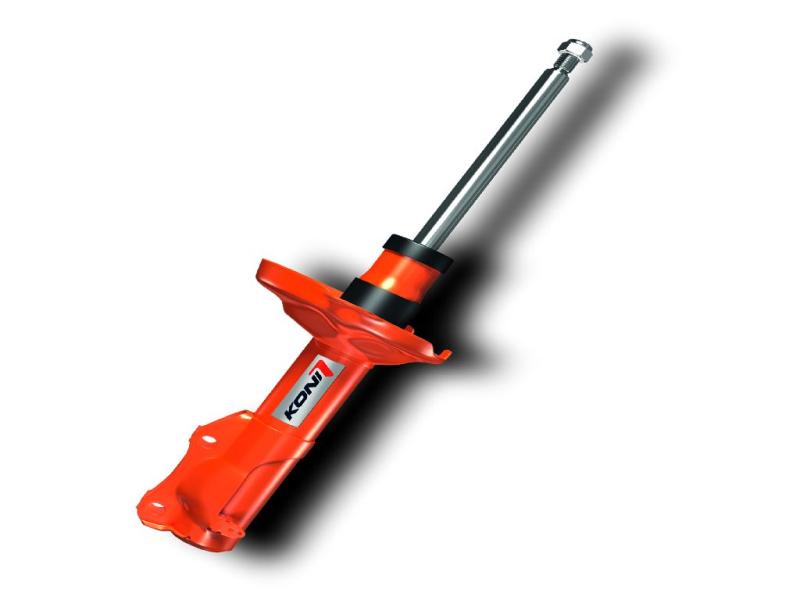 KONI 8750 1010L - KON8750 1010L - Koni STR.T (Orange) Shock 5/92-99 BMW 3 Series-E36 Coupe/Sedan/Vert (Incl. M-Technik) - Left Front - Shipped in Europe - Tuningsupply.com