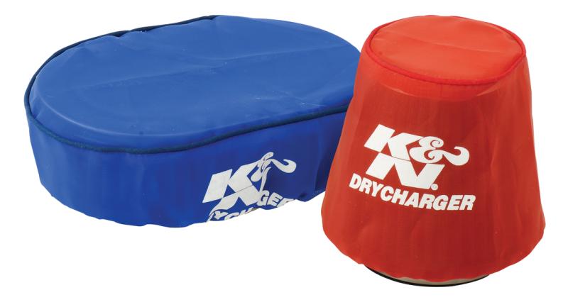 K&N Engineering RF-1032DK - KNNRF-1032DK - K&N Drycharger Round Tapered Air Filter Wrap 6.5in Base ID/4.5in Top ID/7in H - Black - Shipped in Europe - Tuningsupply.com