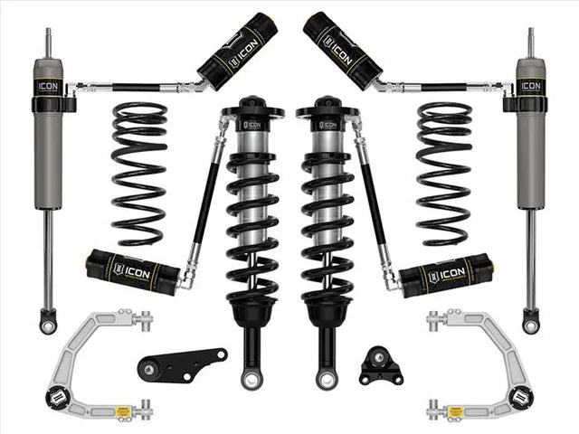 ICON K53294S - ICOK53294S - ICON 2024+ Toyota Tacoma 1.25-3in Lift Stage 4 Billet Suspension System w/Triple Rate Springs - Shipped in Europe - Tuningsupply.com