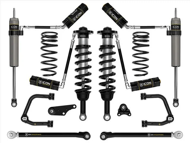 ICON K53297TS - ICOK53297TS - ICON 2024+ Toyota Tacoma 1.25in-3in Stage 7 Suspension System Tubular w/ Triple Rate Spring - Shipped in Europe - Tuningsupply.com