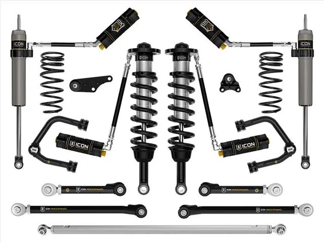 ICON K53301T - ICOK53301T - ICON 2024+ Toyota Tacoma 1.25in-3in Stage 11 Suspension System Tubular - Shipped in Europe - Tuningsupply.com