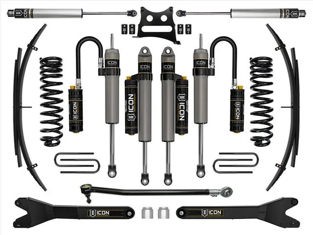 ICON - ICOK62516L - ICON 17-19 Ford F250/F350 Super Duty 2.5in Stage 6 Suspension System w/ Expansion Pack - Shipped in Europe - Tuningsupply.com
