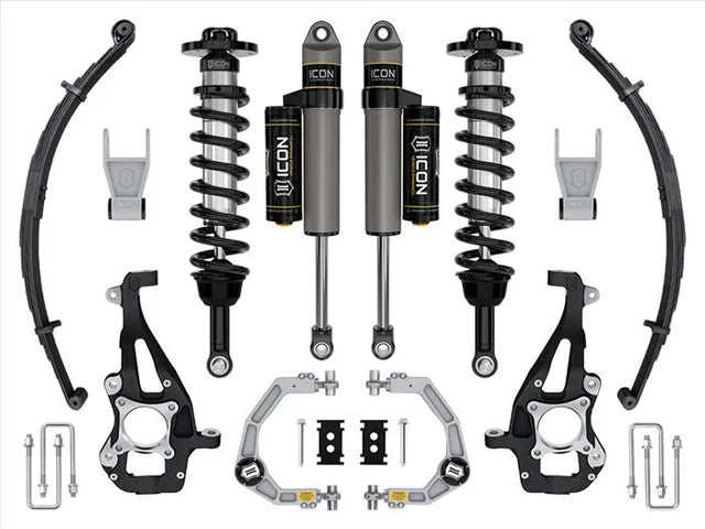 ICON - ICOK93142L - 21-23 Ford F150 Tremor 4WD 3.5-4.5in Stage 2 Suspension Sys Billet UCA / Leaf Pack - Shipped in Europe - Tuningsupply.com