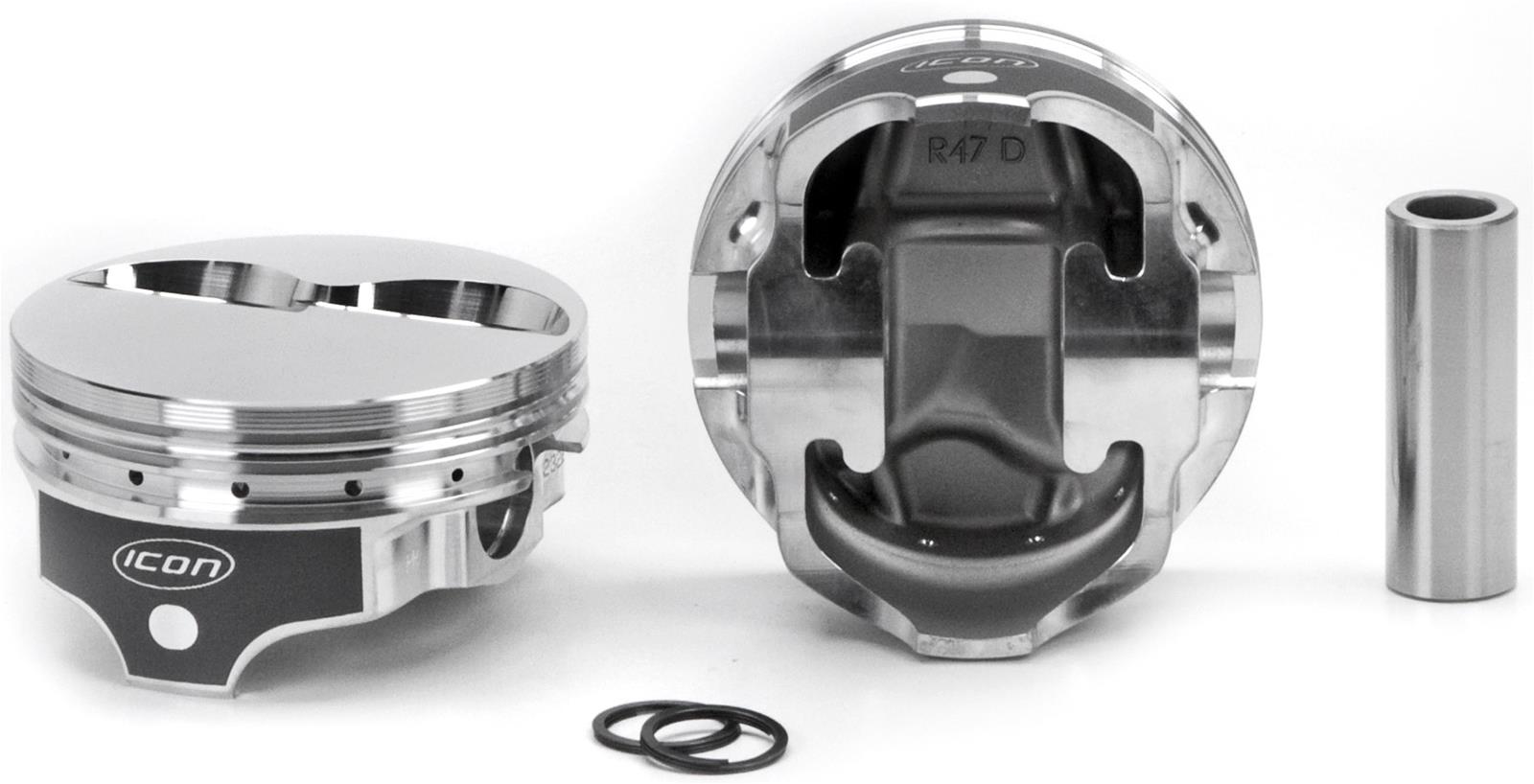 United Engine IC709.STD - IC709.STD - ICON Premium Forged Pistons IC709.STD - Shipped in Europe - Tuningsupply.com