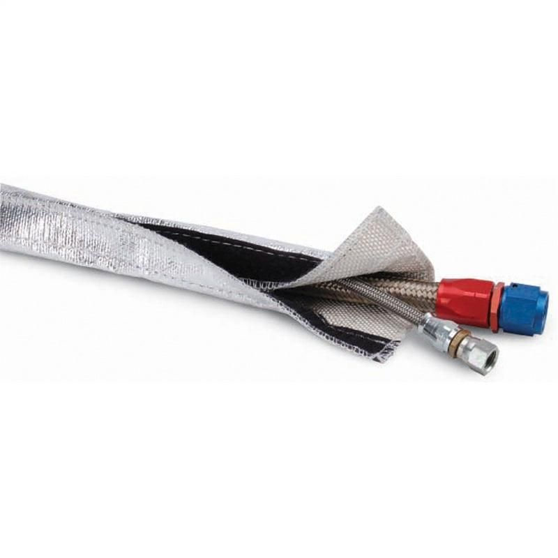 DEI 10405 - DEI10405 - DEI Heat Shroud 1in I.D. x 3ft - Aluminized Sleeving - Hook and Loop Edge - Shipped in Europe - Tuningsupply.com