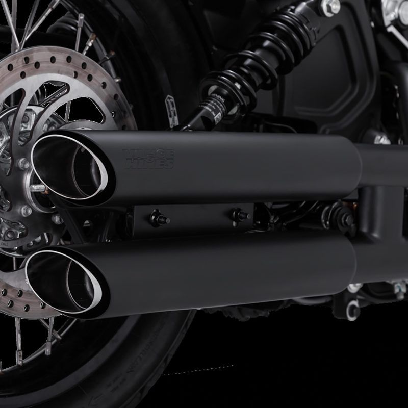 Vance and Hines 48323 - VAH48323 - Vance & Hines 15-20 Harley-Davidson Indian Scout Twin Slash 3in PCX Slip-On Exhaust - Shipped in Europe - Tuningsupply.com
