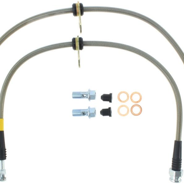 Stoptech 950.40015 - STO950.40015 - StopTech 07-13 Acura MDX Front SS Brake Lines - Shipped in Europe - Tuningsupply.com