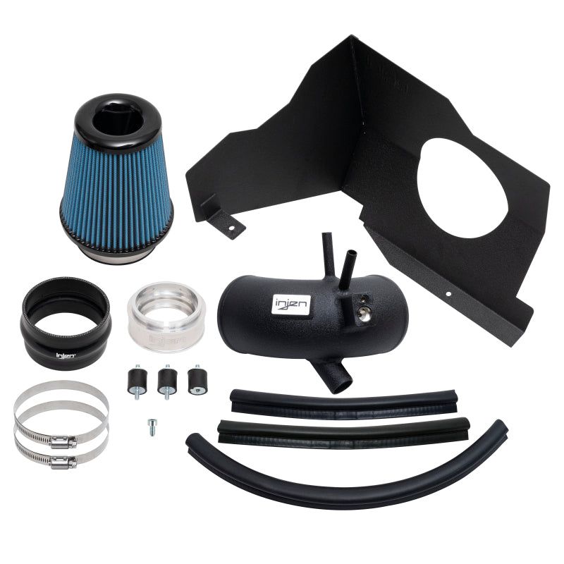 Injen SP1352WB - INJSP1352WB - Injen 22-23 Kia Stinger 2.5L Turbo L4 Wrinkle Black Short Ram Tuned Intake System - Shipped in Europe - Tuningsupply.com
