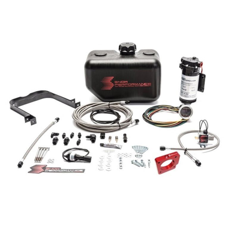 Snow Performance SNO-2110-BRD - SNOSNO-2110-BRD - Snow Performance 05-14 STI Stg 2 Boost Cooler Water Injection Kit w/SS Brd Line & 4AN Fittings - Shipped in Europe - Tuningsupply.com