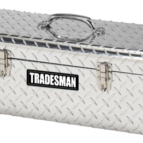 Tradesman 5124T - TRA5124T - Tradesman Aluminum Handheld Tool Box (24in.) - Brite - Shipped in Europe - Tuningsupply.com