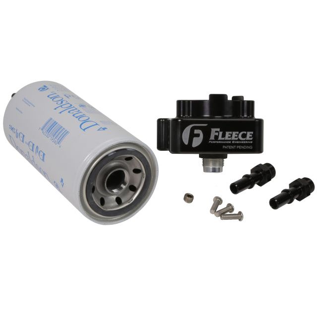 Fleece Performance FPE-L5P-FFBA-20 - FPEFPE-L5P-FFBA-20 - Fleece Performance 2020 GM Duramax 6.6L L5P w/Short Bed Fuel Filter Upgrade Kit - Shipped in Europe - Tuningsupply.com