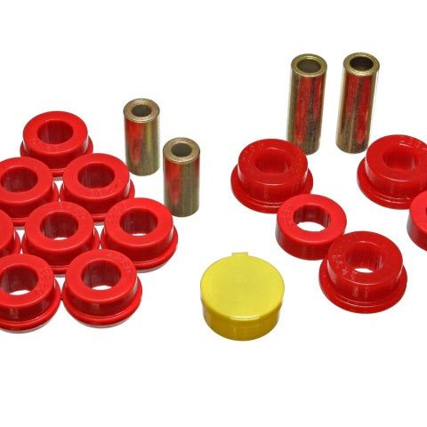 Energy Suspension 16.3106R - ENG16.3106R - Energy Suspension 94-97 Honda Accord/Odyssey Red Front Control Arm Bushing Set - Shipped in Europe - Tuningsupply.com