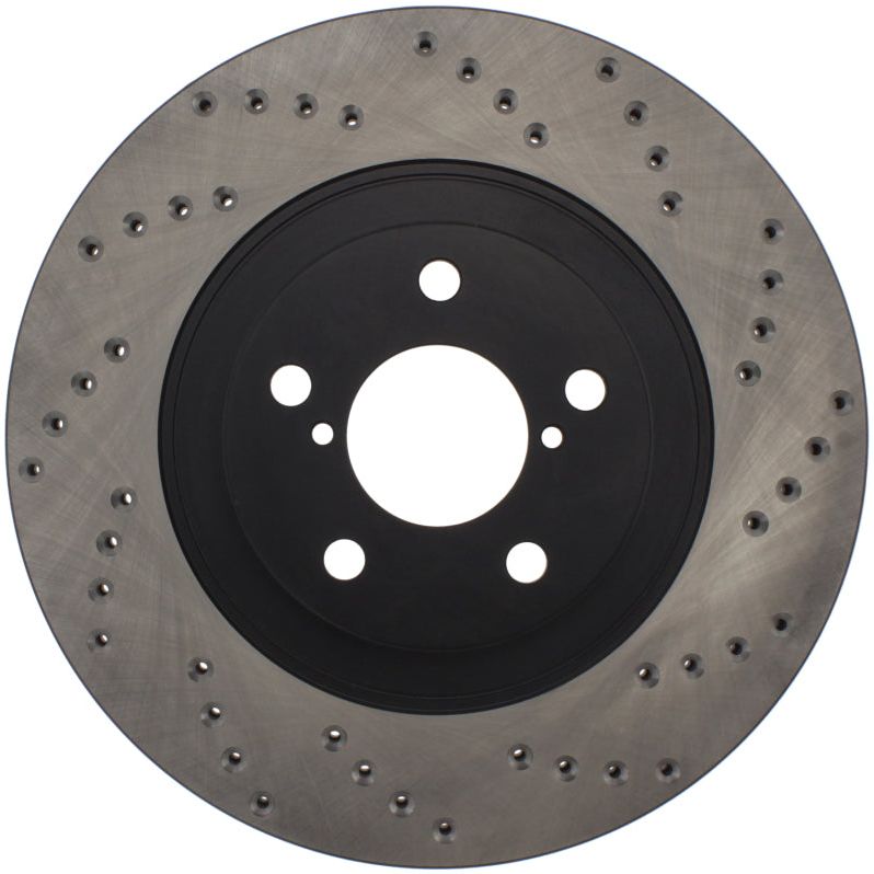 Stoptech 128.47021R - STO128.47021R - StopTech Drilled Sport Brake Rotor - Shipped in Europe - Tuningsupply.com