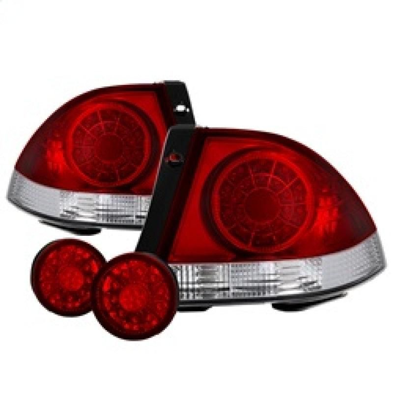 SPYDER 5085061 - SPY5085061 - Spyder 01-03 Lexus IS300 LED Tail Lights - Red Clear ALT-YD-LIS300-LED-SET-RC - Shipped in Europe - Tuningsupply.com