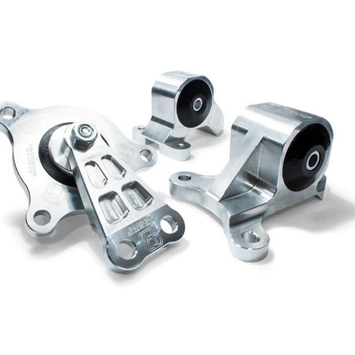 Innovative Mounts B90650-95A - INMB90650-95A - Innovative 02-06 Acura RSX K-Series Silver Aluminum Mounts 95A Bushings (Not K24 Trans) - Shipped in Europe - Tuningsupply.com
