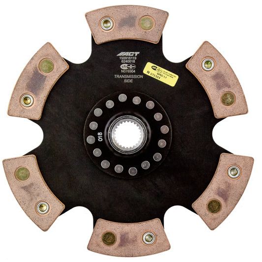 ACT 6240018 - ACT6240018 - ACT 2006 Subaru Impreza 6 Pad Rigid Race Disc - Shipped in Europe - Tuningsupply.com