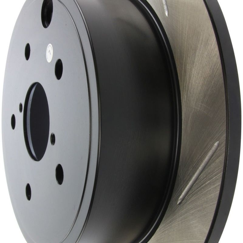 Stoptech 126.47032SL - STO126.47032SL - StopTech Power Slot 2015 Subaru WRX (w/o EyeSight) Rear Left Slotted Rotor - Shipped in Europe - Tuningsupply.com