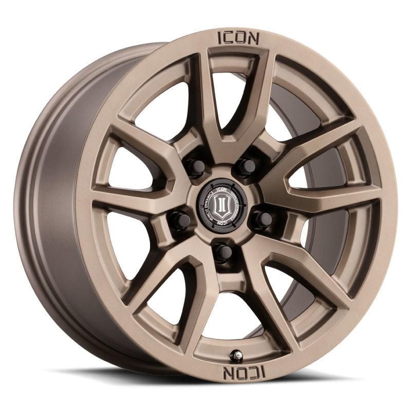 ICON 2617855557BR - ICO2617855557BR - ICON Vector 5 17x8.5 5x150 25mm Offset 5.75in BS 110.1mm Bore Bronze Wheel - Shipped in Europe - Tuningsupply.com