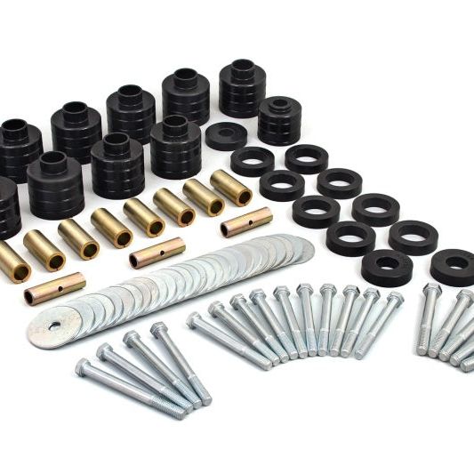 Daystar KJ04503BK - DAYKJ04503BK - Daystar 1976-1979 Jeep CJ5 - Body Lift Kit 1in (Replaces Factory Mounts/Incl. all Hardware) - Shipped in Europe - Tuningsupply.com