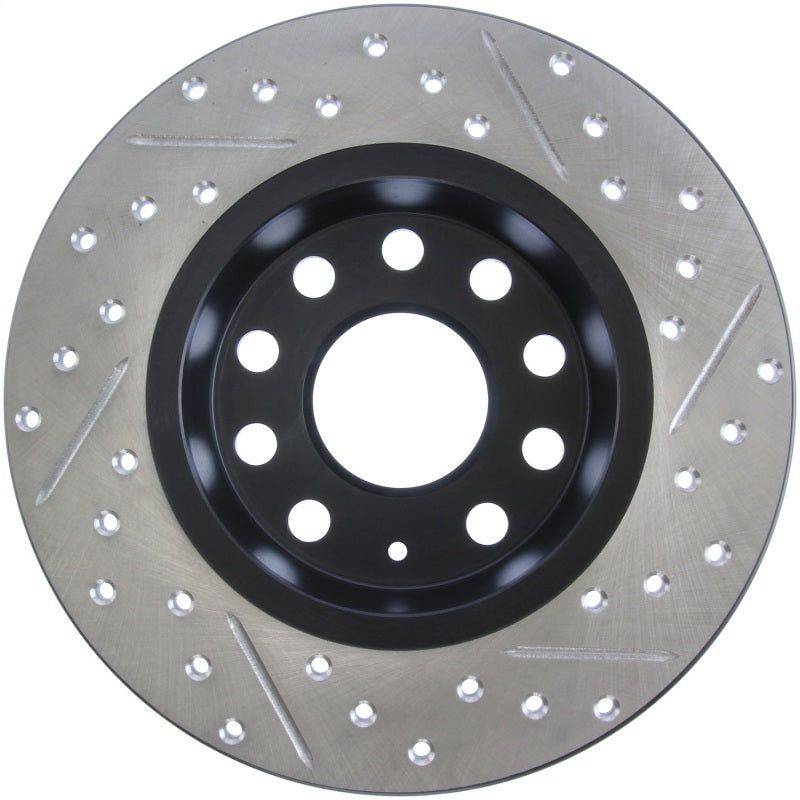 Stoptech 127.33131R - STO127.33131R - StopTech Slotted & Drilled Sport Brake Rotor - Shipped in Europe - Tuningsupply.com