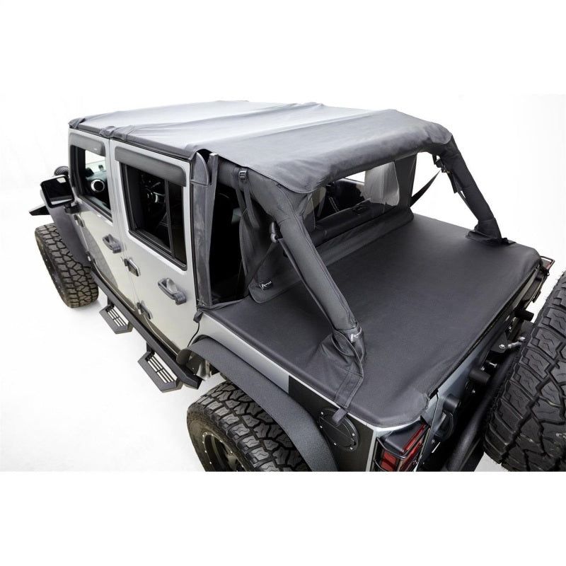 Rampage 731035 - RAM731035 - Rampage 2007-2018 Jeep Wrangler(JK) Unlimited 4-Door Tonneau Cover - Black Diamond - Shipped in Europe - Tuningsupply.com