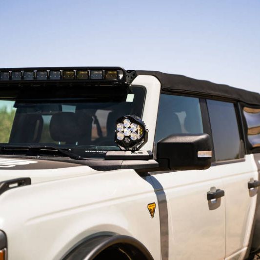 DV8 Offroad LBBR-02 - DVELBBR-02 - DV8 21-22 Ford Bronco A-Pillar Pod Light Mounts - Shipped in Europe - Tuningsupply.com