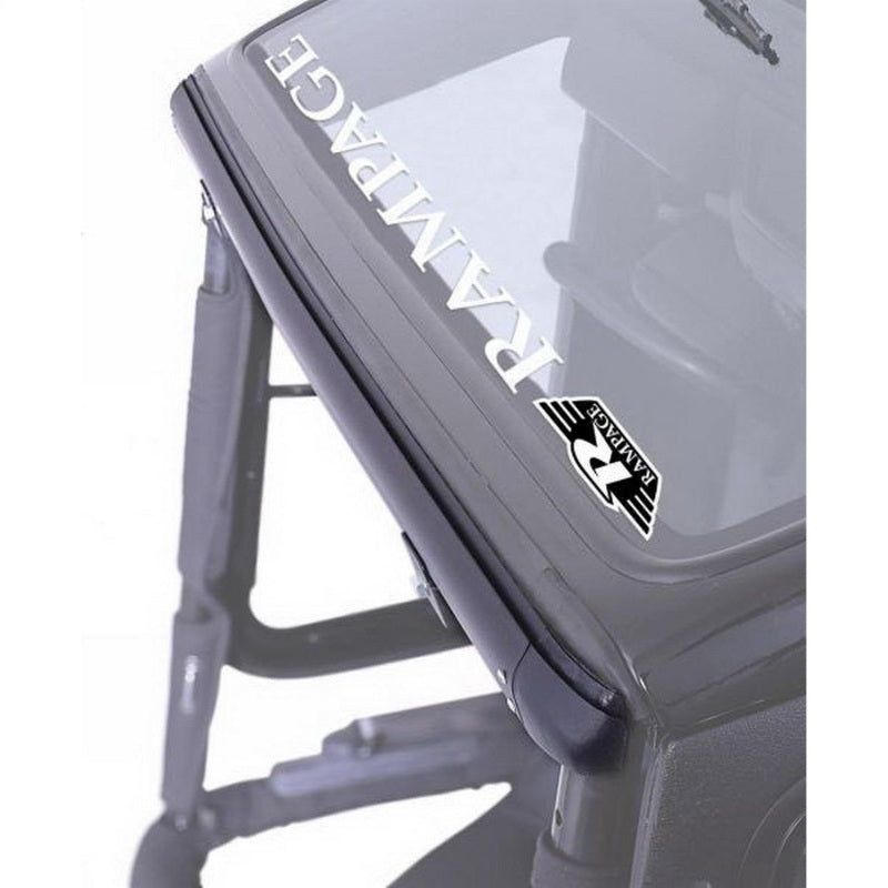 Rampage 901001 - RAM901001 - Rampage 1976-1983 Jeep CJ5 Windshield Channel - Black - Shipped in Europe - Tuningsupply.com