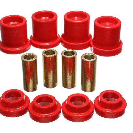 Energy Suspension 7.4102R - ENG7.4102R - Energy Suspension 90-96 Nissan 300ZX Red Rear Sub Frame Set - Shipped in Europe - Tuningsupply.com