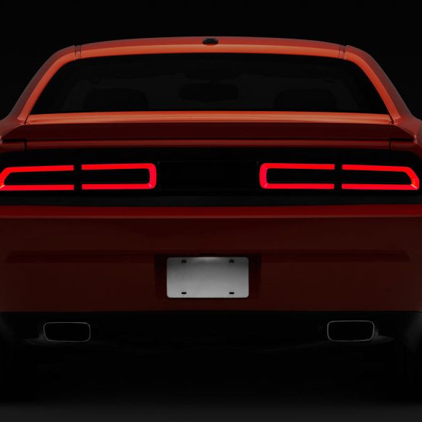 Raxiom CH3762 - RAXCH3762 - Raxiom 08-14 Challenger LED Tail Lights- Black Housing (Smoked Lens) - Shipped in Europe - Tuningsupply.com
