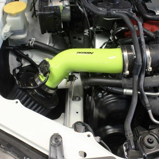 Perrin Performance PSP-INT-326NY - PERPSP-INT-326NY - PERRIN 18-21 Subaru STI Cold Air Intake - Neon Yellow - Shipped in Europe - Tuningsupply.com