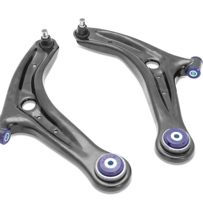 Superpro TRC1046 - SPRTRC1046 - SuperPro 14-19 Ford Fiesta ST Front Lower Control Arm Set w/ Preinstalled SuperPro Bushings - Shipped in Europe - Tuningsupply.com