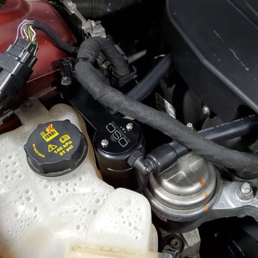 J&L 3039P-B - JLT3039P-B - J&L 13-19 Ford Fusion 1.5L EcoBoost Oil Separator 3.0 Passenger Side - Black Anodized - Shipped in Europe - Tuningsupply.com