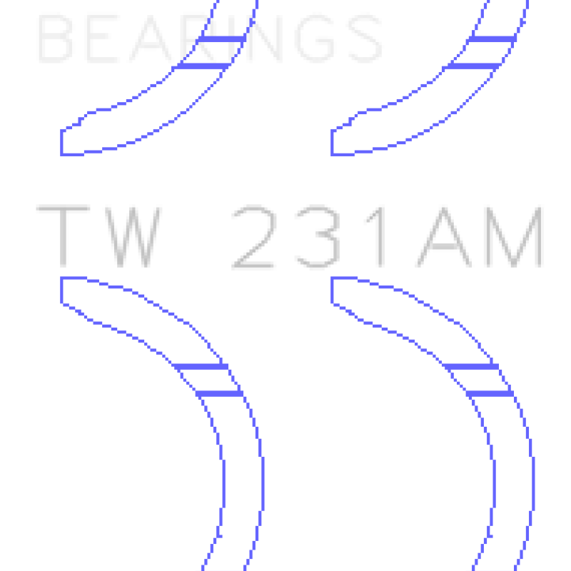King Engine Bearings GTW231AM - KINGTW231AM - King Engine Bearings Toyota 1A/2A/3A/4A Thrust Washer Set - Shipped in Europe - Tuningsupply.com
