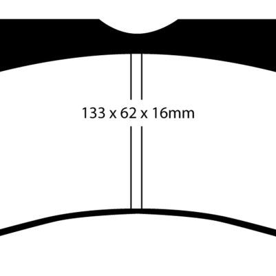 EBC DP5037NDX - EBCDP5037NDX - EBC Brakes Bluestuff Street and Track Day Brake Pads - Shipped in Europe - Tuningsupply.com