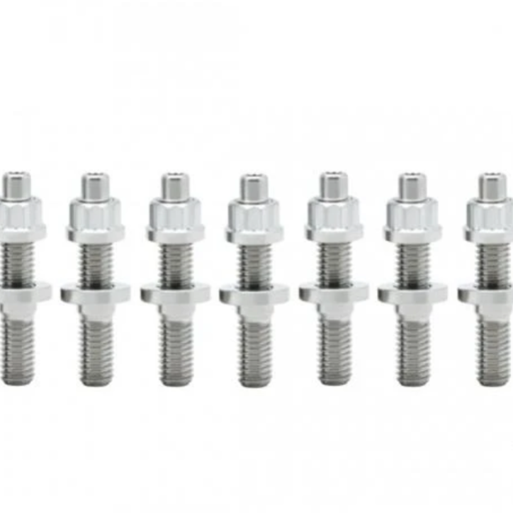 BLOX Racing BXFL-00307-9 - BLOBXFL-00307-9 - BLOX Racing SUS303 Stainless Steel Exhaust Manifold Stud Kit M8 x 1.25mm 45mm in Length - 9-piece - Shipped in Europe - Tuningsupply.com