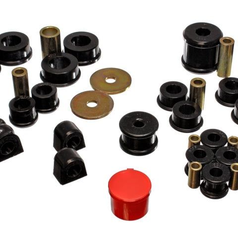 Energy Suspension 19.18101G - ENG19.18101G - Energy Suspension 02-06 Subaru Impreza/WRX Black Hyper-Flex Master Bushing Set - Shipped in Europe - Tuningsupply.com